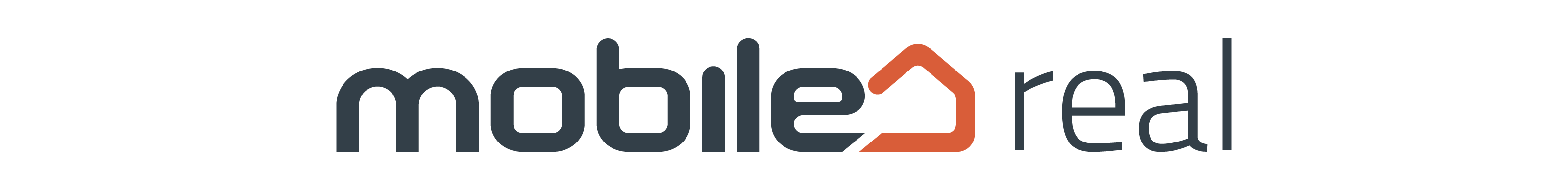 Logoen til eiendomsselskapet Mobile Real